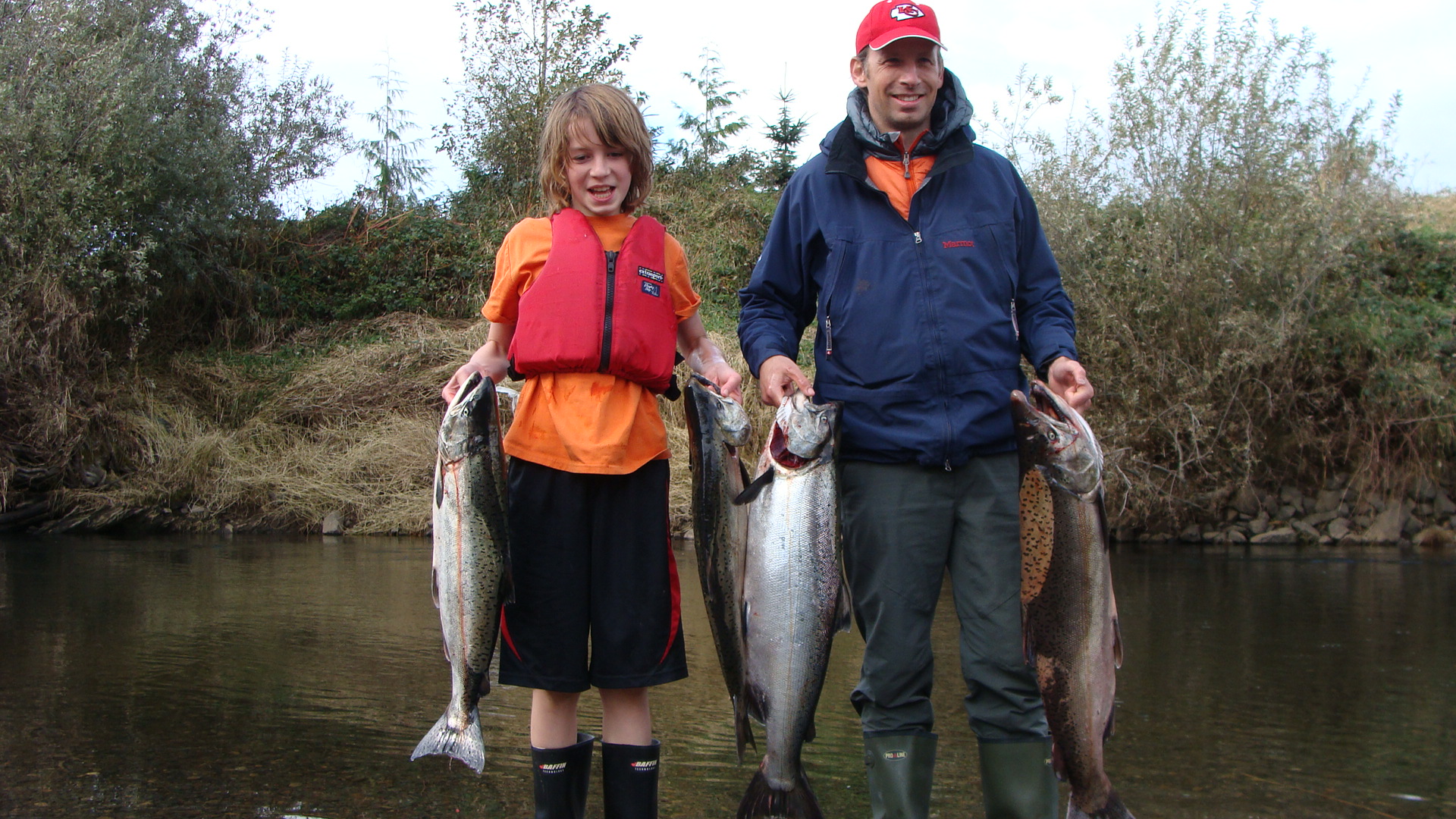 2015 Trask River Fishing Report Guide Services