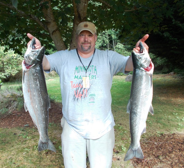 Quilcene River Coho Fishing at its best